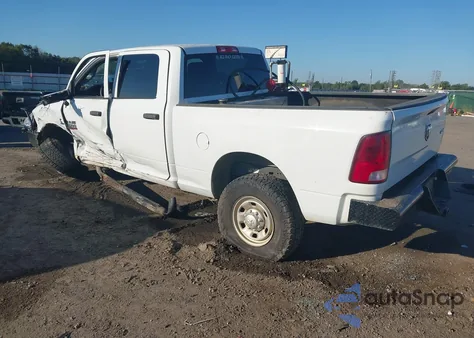 2018 Ram 2500 Tradesman 4X4 6'4 Box z USA, uszkodzony, nr VIN 3C6UR5CL7JG278490
